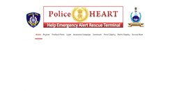 Desktop Screenshot of policeheart.com